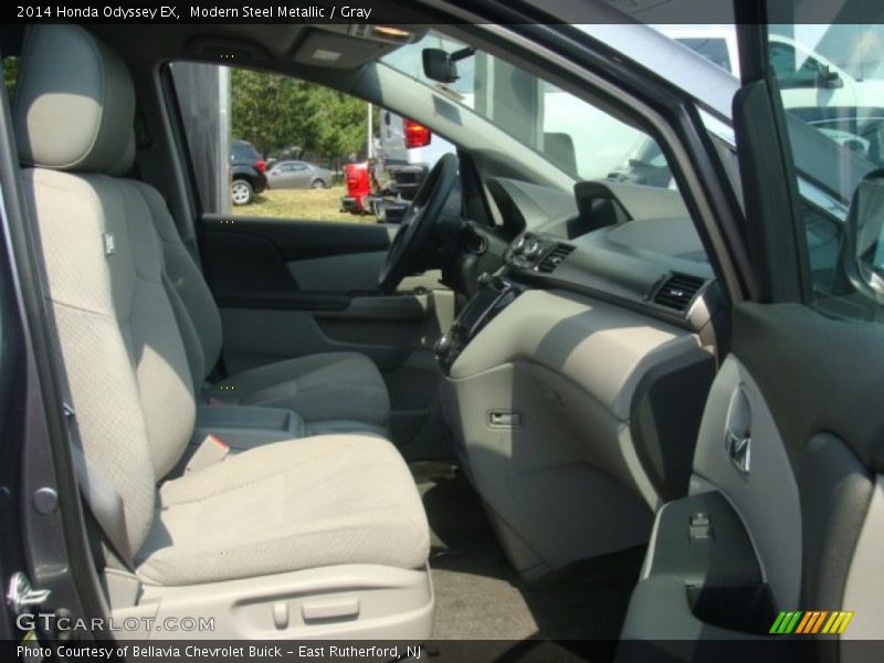 Modern Steel Metallic / Gray 2014 Honda Odyssey EX