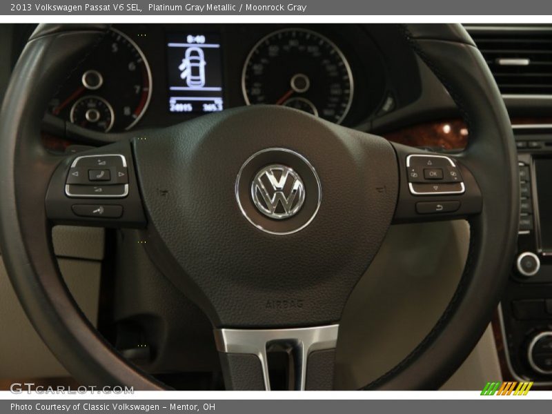 Platinum Gray Metallic / Moonrock Gray 2013 Volkswagen Passat V6 SEL