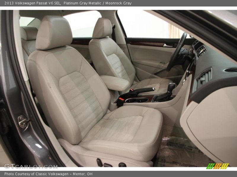 Front Seat of 2013 Passat V6 SEL