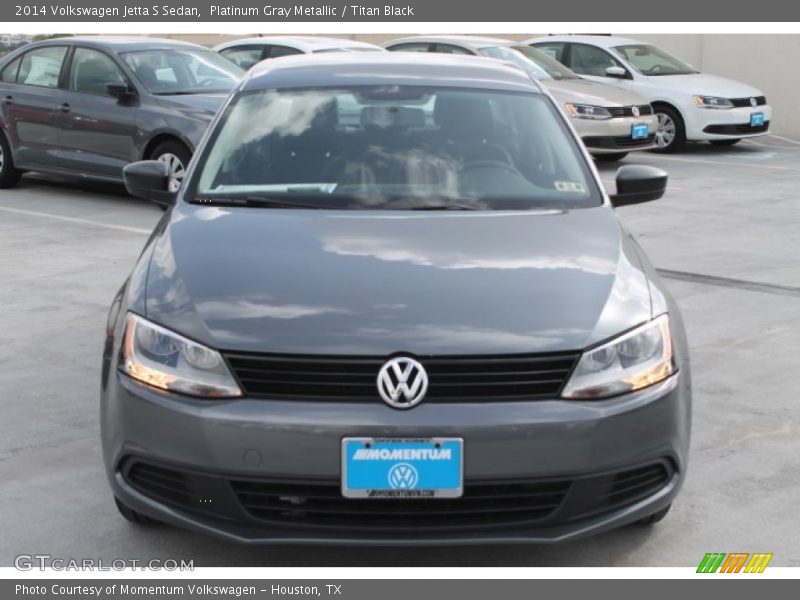 Platinum Gray Metallic / Titan Black 2014 Volkswagen Jetta S Sedan