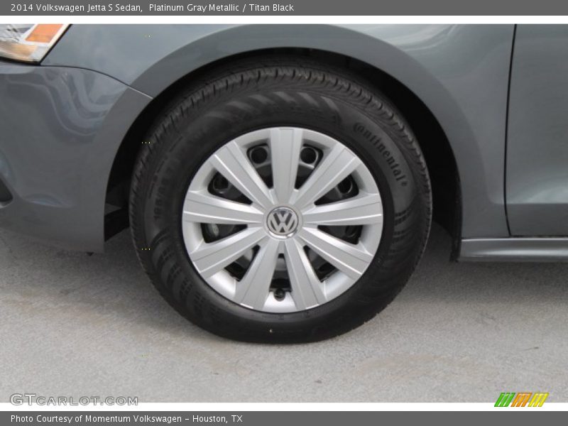 Platinum Gray Metallic / Titan Black 2014 Volkswagen Jetta S Sedan