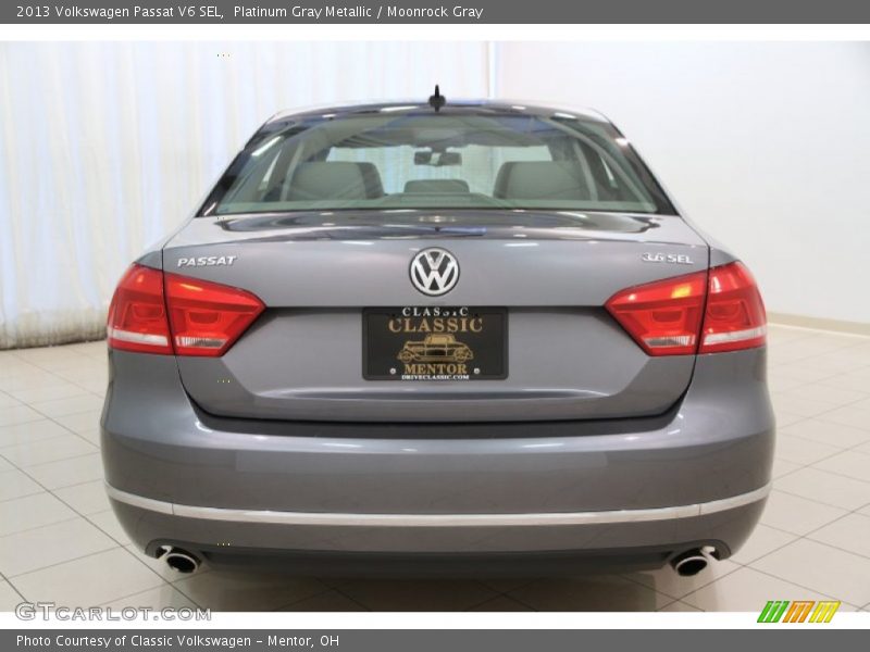 Platinum Gray Metallic / Moonrock Gray 2013 Volkswagen Passat V6 SEL