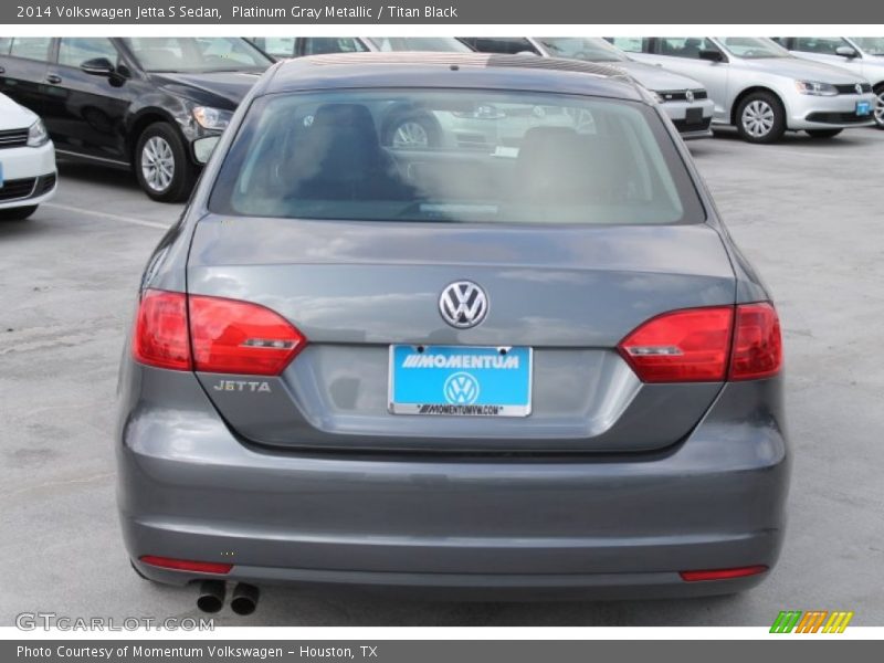 Platinum Gray Metallic / Titan Black 2014 Volkswagen Jetta S Sedan