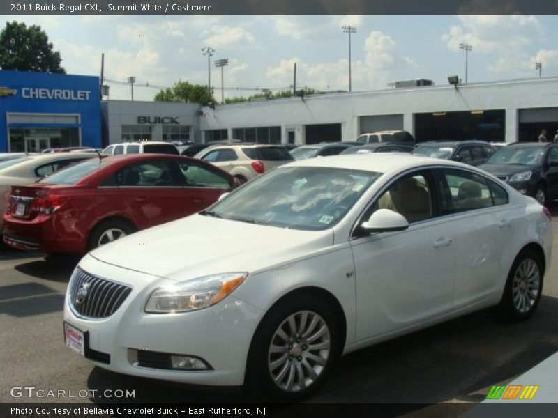 Summit White / Cashmere 2011 Buick Regal CXL