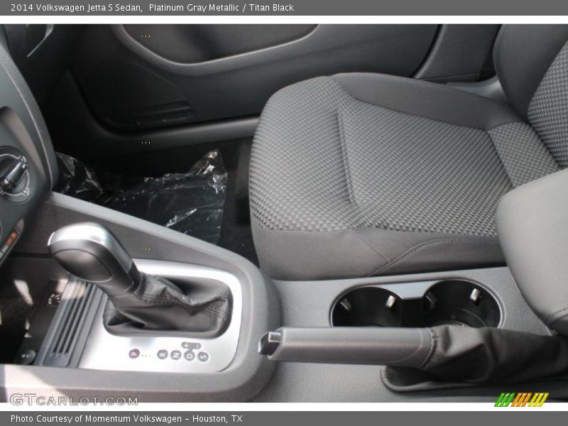 Platinum Gray Metallic / Titan Black 2014 Volkswagen Jetta S Sedan