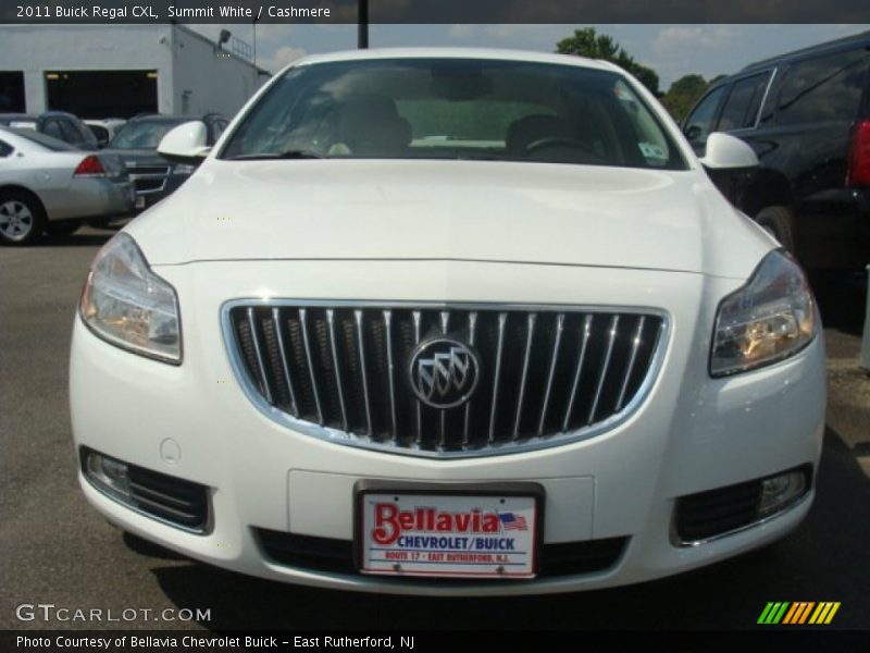 Summit White / Cashmere 2011 Buick Regal CXL