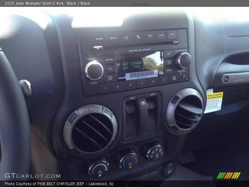 Black / Black 2015 Jeep Wrangler Sport S 4x4