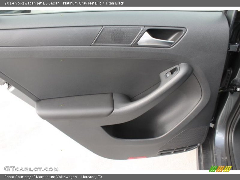 Platinum Gray Metallic / Titan Black 2014 Volkswagen Jetta S Sedan