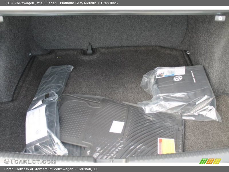 Platinum Gray Metallic / Titan Black 2014 Volkswagen Jetta S Sedan