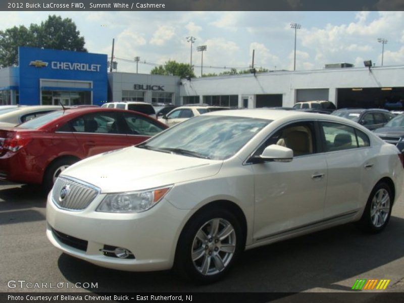 Summit White / Cashmere 2012 Buick LaCrosse FWD