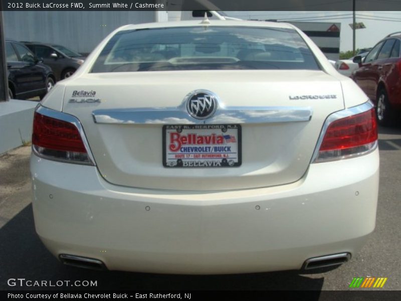 Summit White / Cashmere 2012 Buick LaCrosse FWD