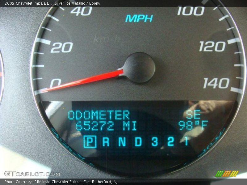 Silver Ice Metallic / Ebony 2009 Chevrolet Impala LT