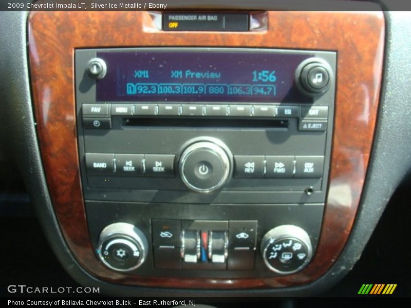 Silver Ice Metallic / Ebony 2009 Chevrolet Impala LT