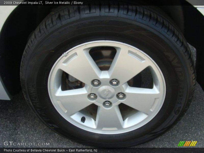 Silver Ice Metallic / Ebony 2009 Chevrolet Impala LT