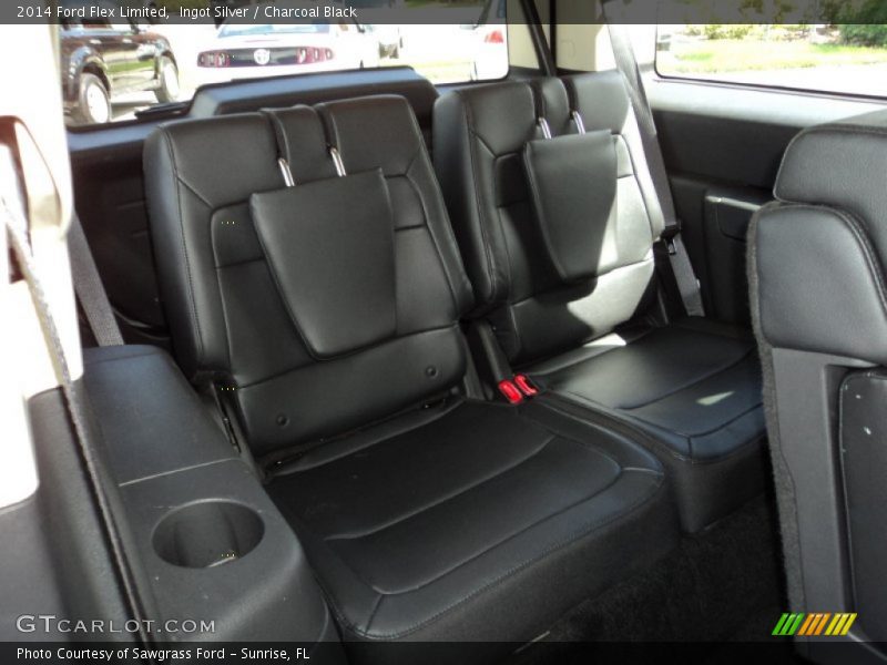 Ingot Silver / Charcoal Black 2014 Ford Flex Limited