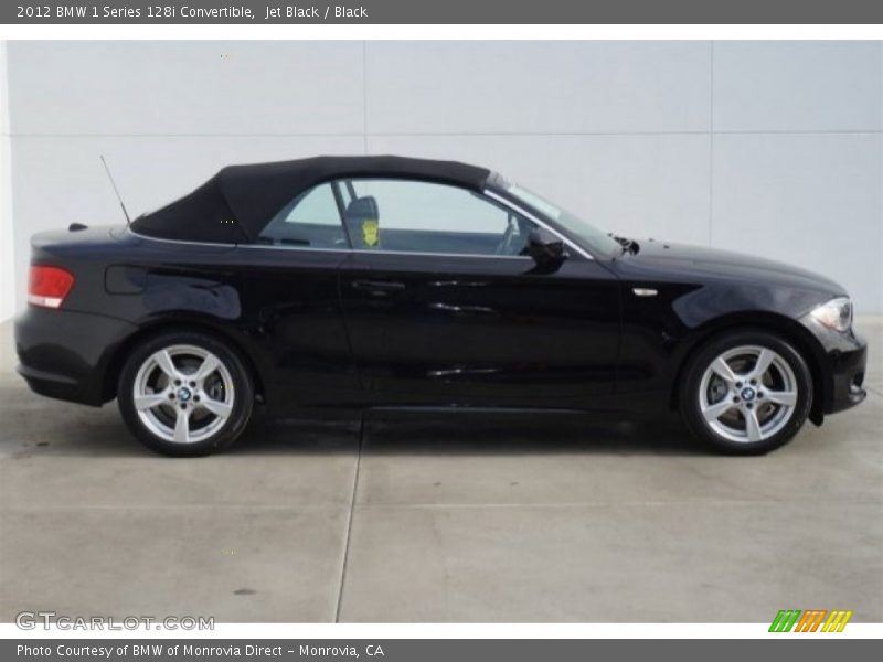 Jet Black / Black 2012 BMW 1 Series 128i Convertible