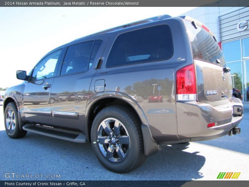 Java Metallic / Reserve Chocolate/Almond 2014 Nissan Armada Platinum