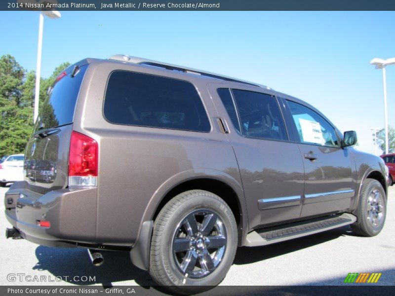 Java Metallic / Reserve Chocolate/Almond 2014 Nissan Armada Platinum
