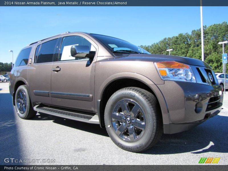 Front 3/4 View of 2014 Armada Platinum