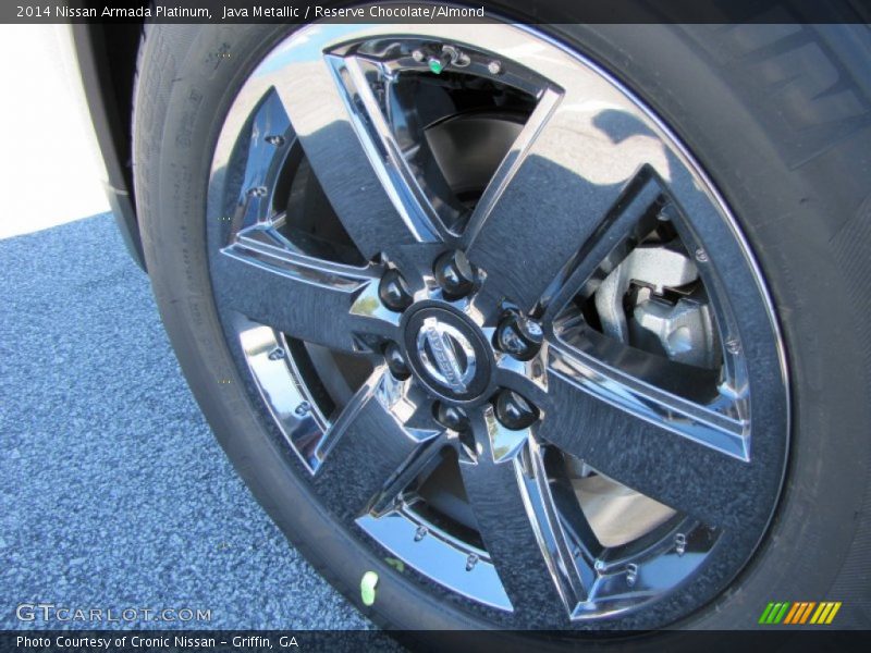 Java Metallic / Reserve Chocolate/Almond 2014 Nissan Armada Platinum