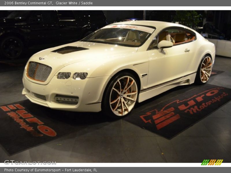 Glacier White / Saddle 2006 Bentley Continental GT