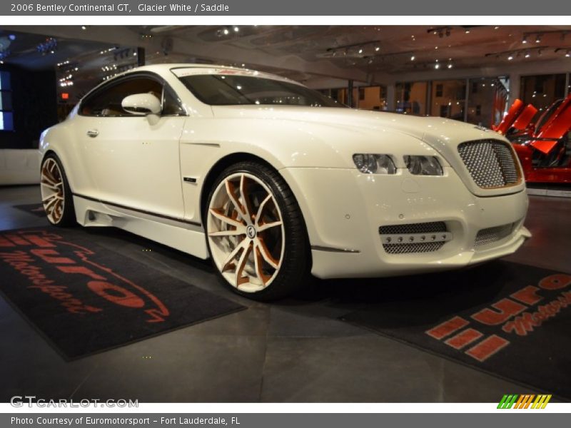 Glacier White / Saddle 2006 Bentley Continental GT