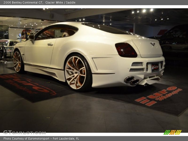 Glacier White / Saddle 2006 Bentley Continental GT