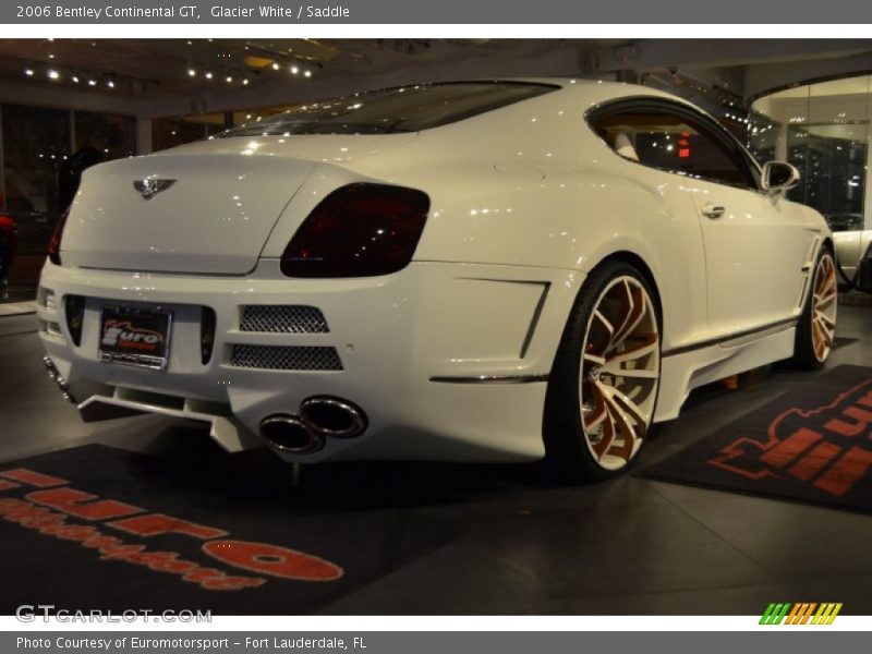 Glacier White / Saddle 2006 Bentley Continental GT