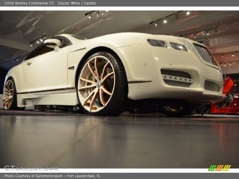 Glacier White / Saddle 2006 Bentley Continental GT