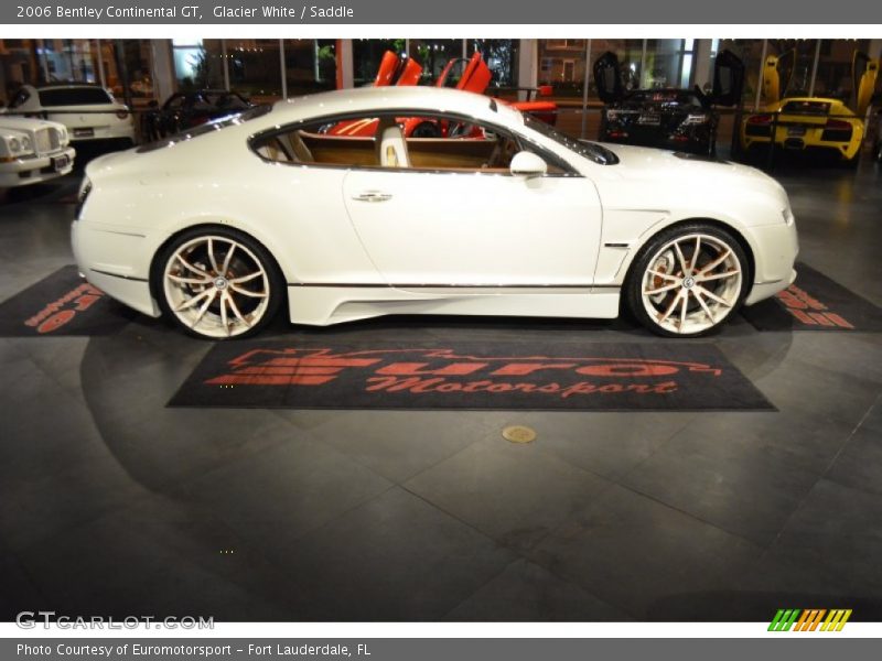 Glacier White / Saddle 2006 Bentley Continental GT