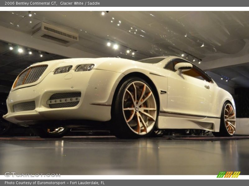 Glacier White / Saddle 2006 Bentley Continental GT