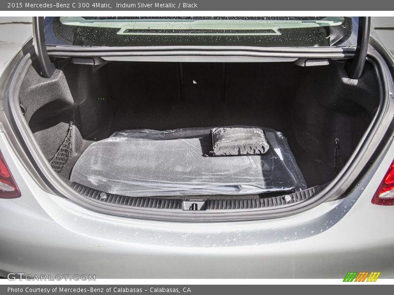 Iridium Silver Metallic / Black 2015 Mercedes-Benz C 300 4Matic