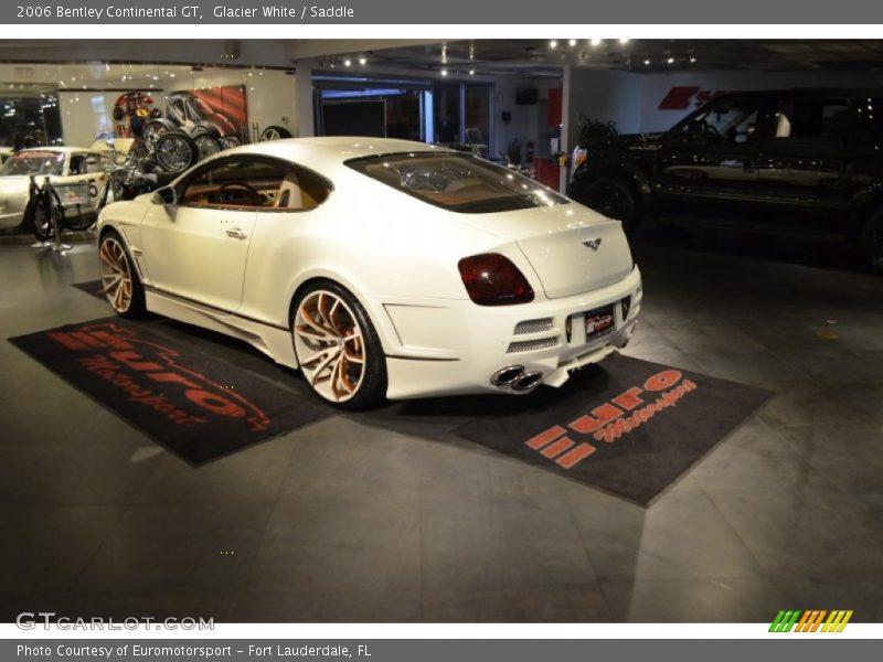 Glacier White / Saddle 2006 Bentley Continental GT