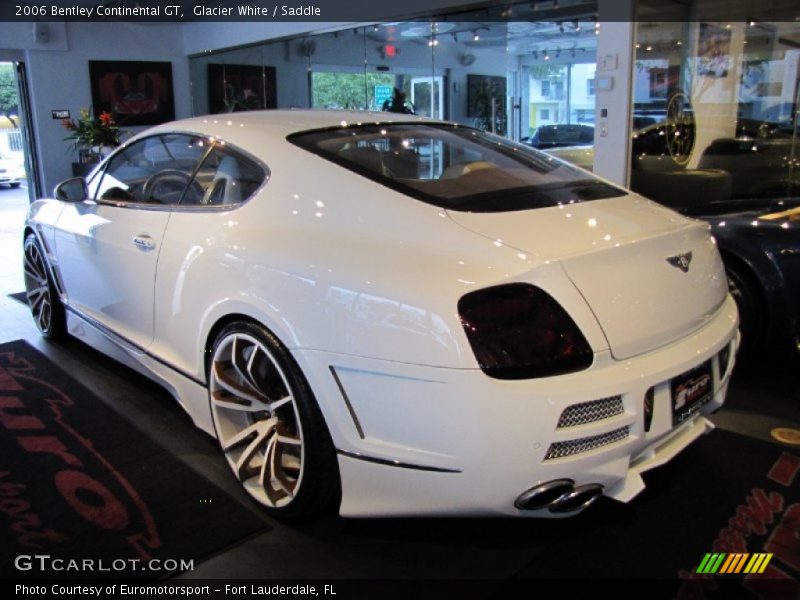 Glacier White / Saddle 2006 Bentley Continental GT
