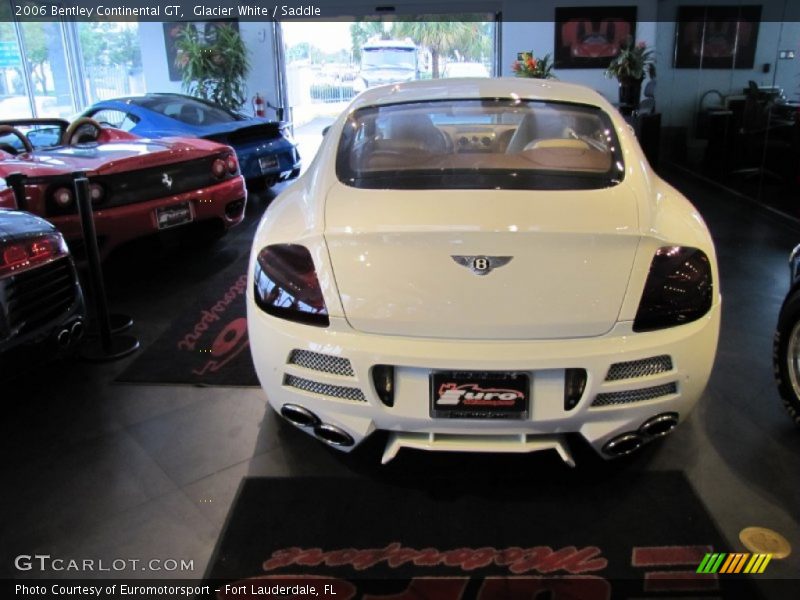 Glacier White / Saddle 2006 Bentley Continental GT