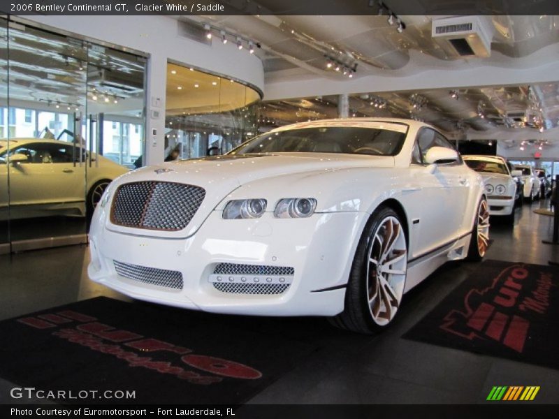 Glacier White / Saddle 2006 Bentley Continental GT