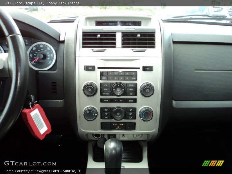 Ebony Black / Stone 2012 Ford Escape XLT