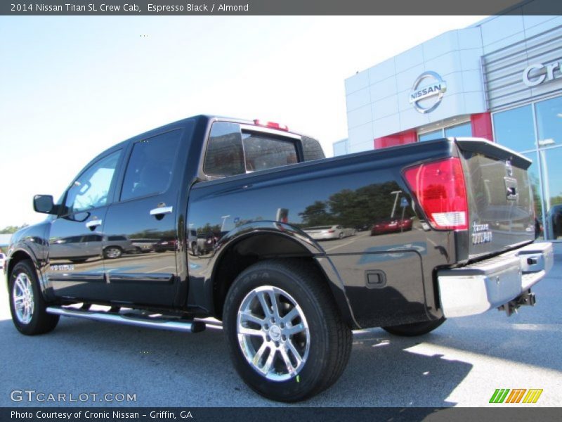 Espresso Black / Almond 2014 Nissan Titan SL Crew Cab