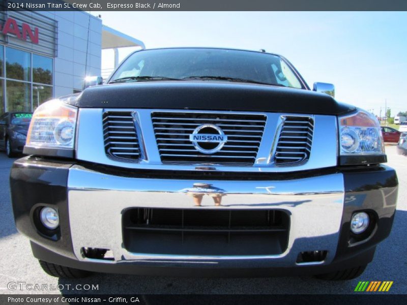 Espresso Black / Almond 2014 Nissan Titan SL Crew Cab