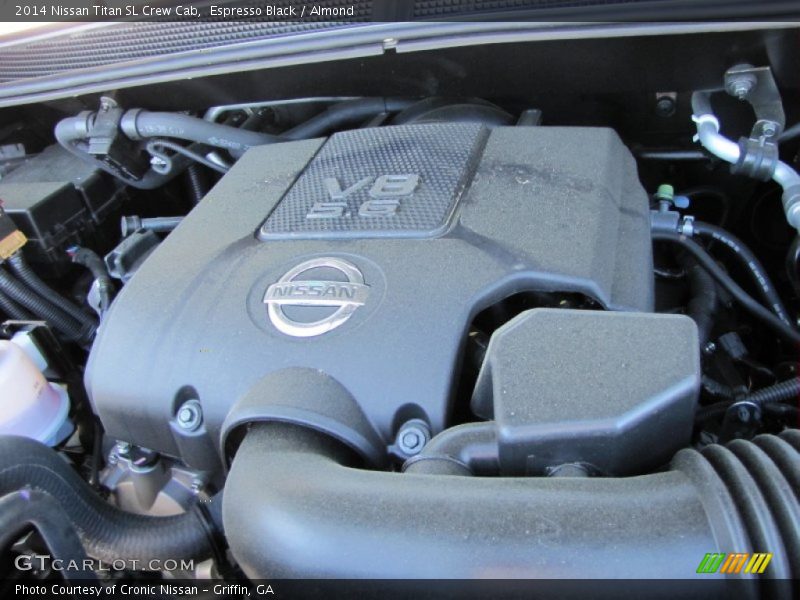 Espresso Black / Almond 2014 Nissan Titan SL Crew Cab