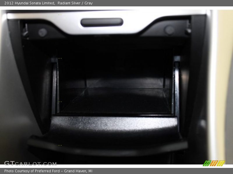 Radiant Silver / Gray 2012 Hyundai Sonata Limited