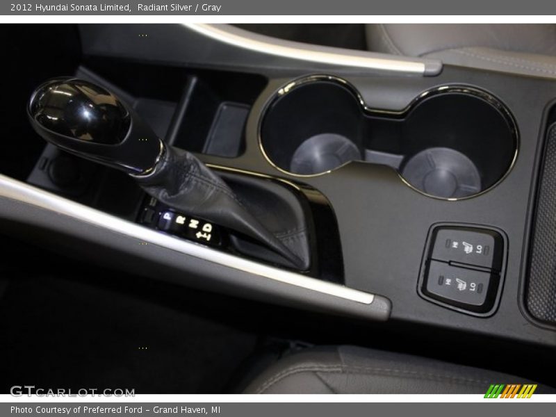 Radiant Silver / Gray 2012 Hyundai Sonata Limited