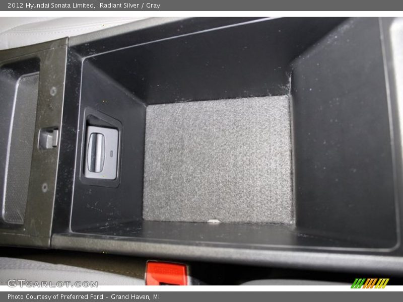 Radiant Silver / Gray 2012 Hyundai Sonata Limited