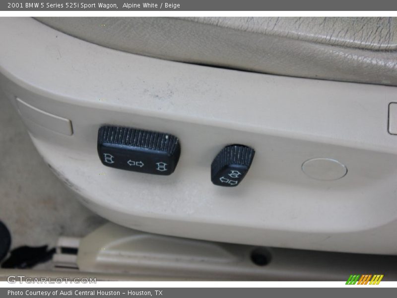 Alpine White / Beige 2001 BMW 5 Series 525i Sport Wagon