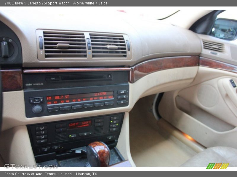 Alpine White / Beige 2001 BMW 5 Series 525i Sport Wagon