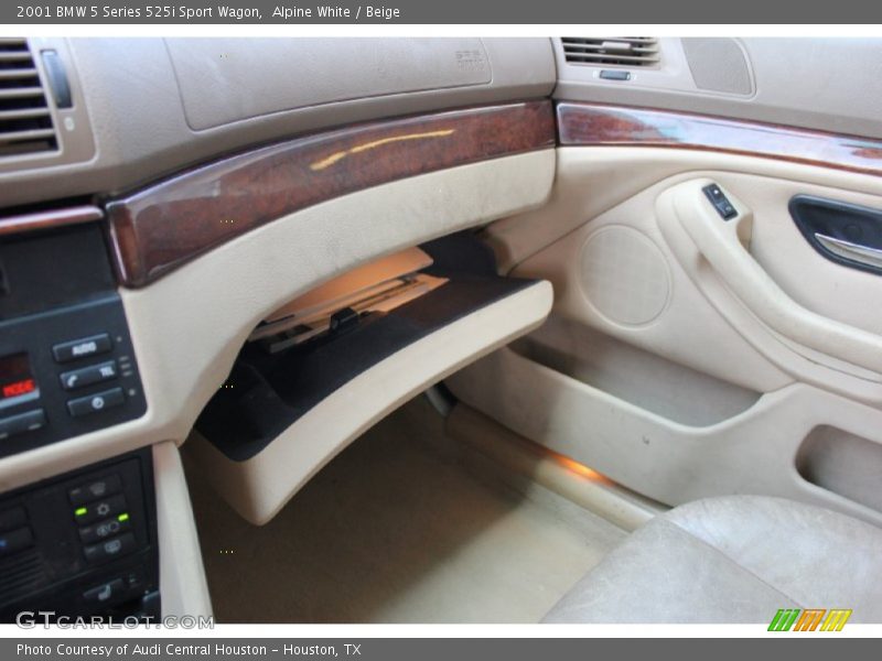 Alpine White / Beige 2001 BMW 5 Series 525i Sport Wagon