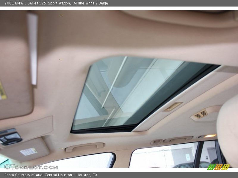 Alpine White / Beige 2001 BMW 5 Series 525i Sport Wagon
