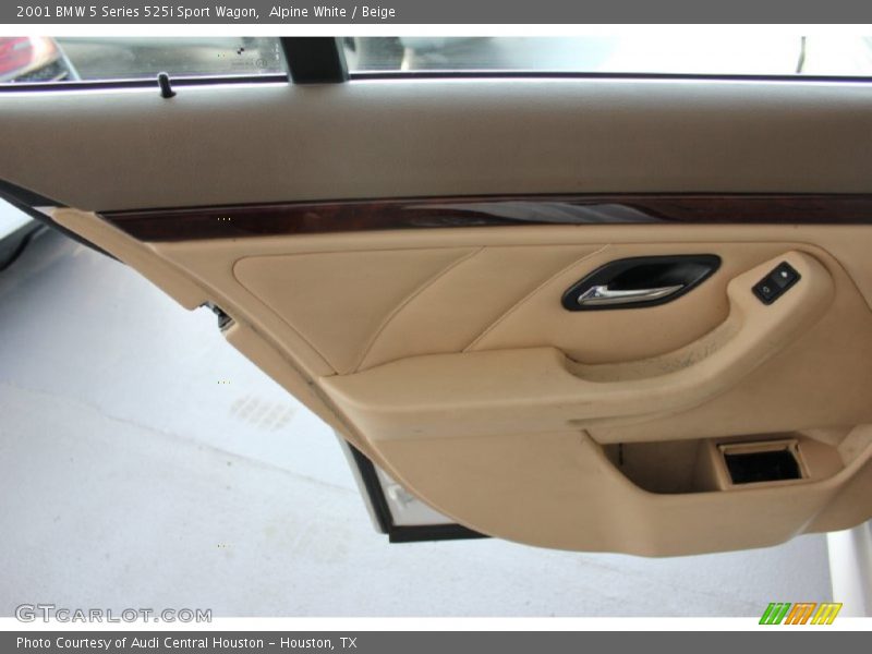 Alpine White / Beige 2001 BMW 5 Series 525i Sport Wagon
