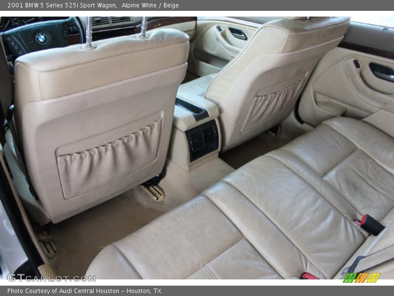Alpine White / Beige 2001 BMW 5 Series 525i Sport Wagon
