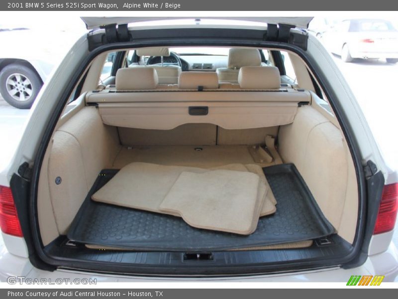 Alpine White / Beige 2001 BMW 5 Series 525i Sport Wagon